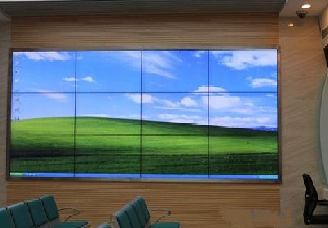 洪江液晶拼接屏的另类用法。